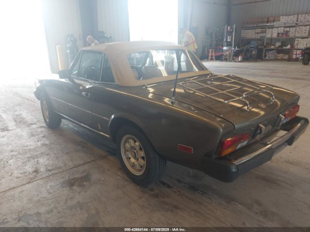 1979 FIAT SPIDER 2000 124CS20148161 Photo 2