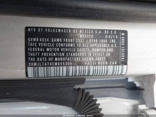 3VWJL7AT6EM655309 Volkswagen Tdi