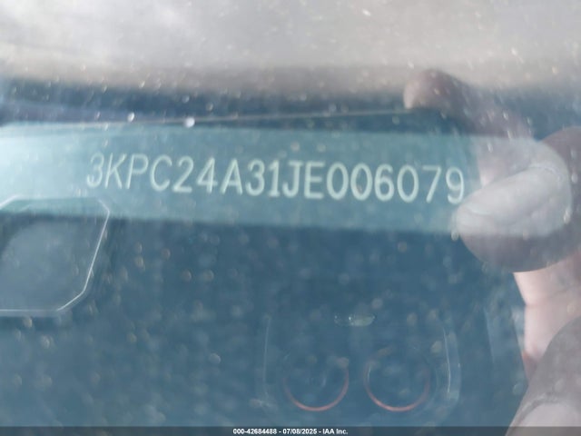 3KPC24A31JE006079 Hyundai 2018