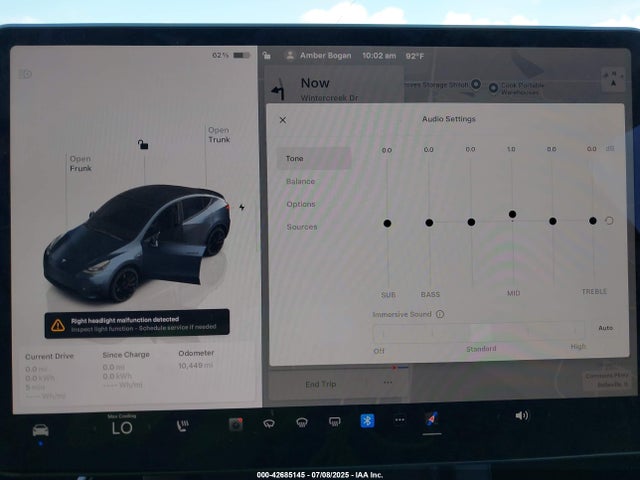 2025 TESLA MODEL Y 7SAYGDEF1SF309146 Photo 6
