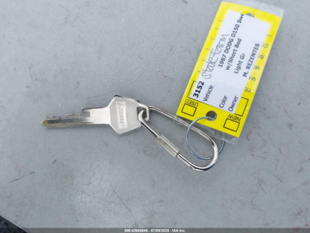 1987 DODGE D-SERIES 1B7FD14H1HS338107 Photo 10