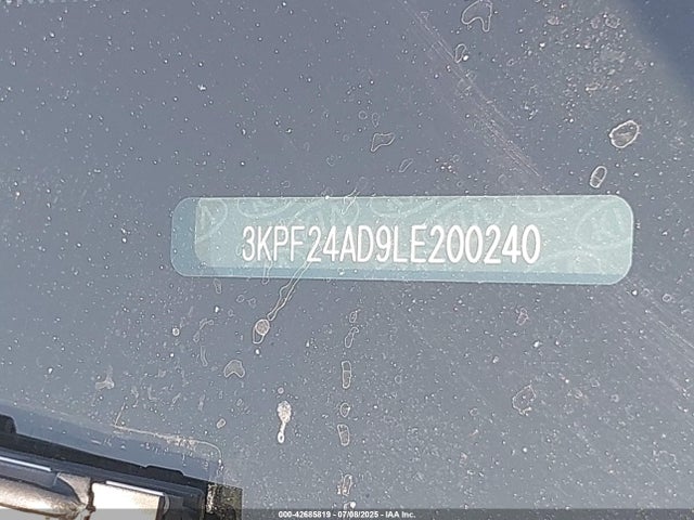 3KPF24AD9LE200240 KIA mpi nu