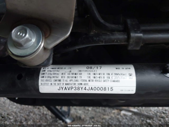 2018 YAMAHA XV1900 JYAVP38Y4JA000815 Photo 9