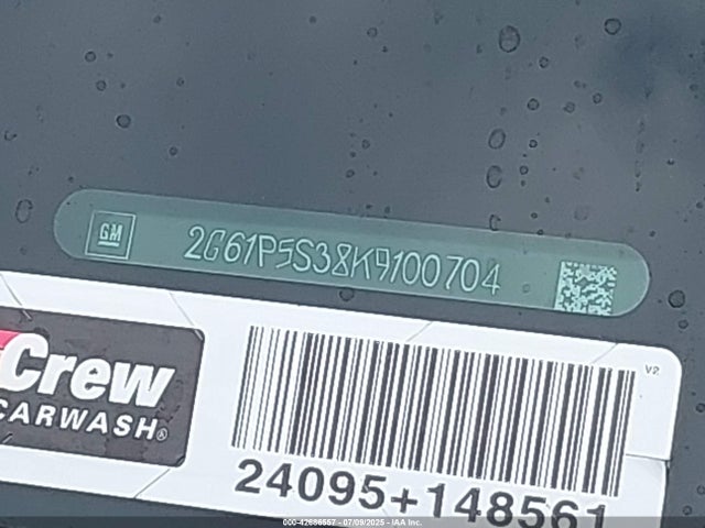 2019 CADILLAC XTS 2G61P5S38K9100704 Photo 8