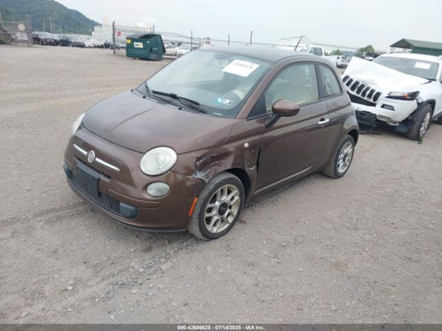 2012 FIAT 500 3C3CFFAR3CT183725 Photo 1