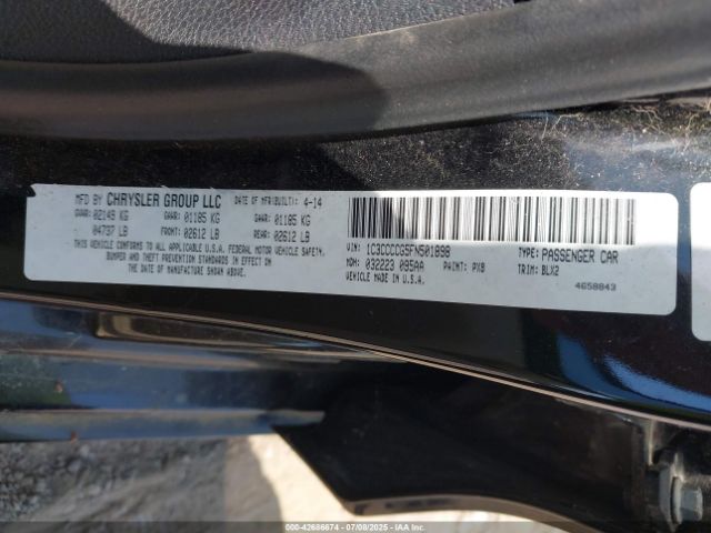 2015 CHRYSLER 200 1C3CCCCG5FN501898 Photo 8