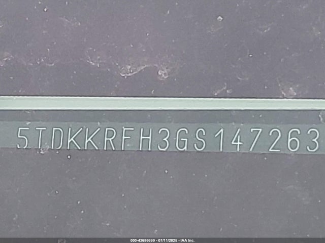 5TDKKRFH3GS147263 Toyota 2gr-fe