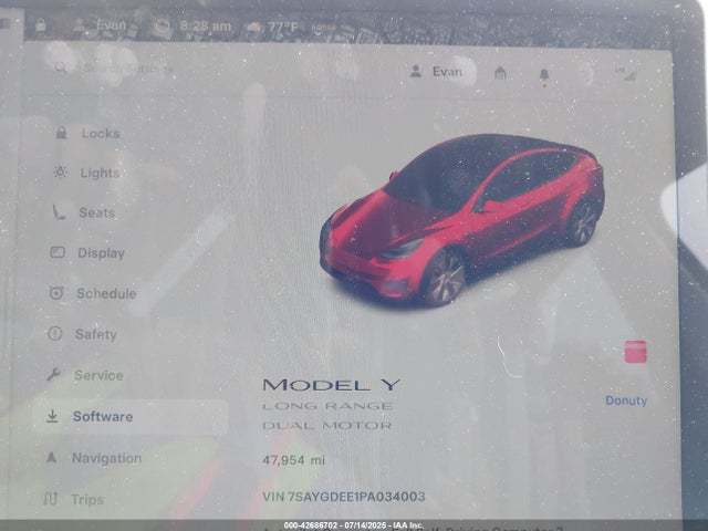 Tesla Model Y 2023 7SAYGDEE1PA034003 Image 7