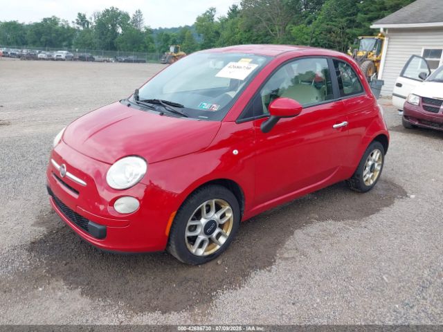 2012 FIAT 500 3C3CFFAR1CT112751 Photo 1