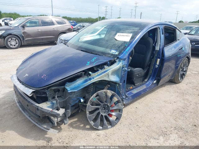 2022 TESLA MODEL Y 7SAYGDEF4NF461992 Photo 1