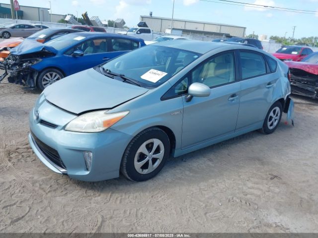 2014 TOYOTA PRIUS JTDKN3DU2E1815522 Photo 1