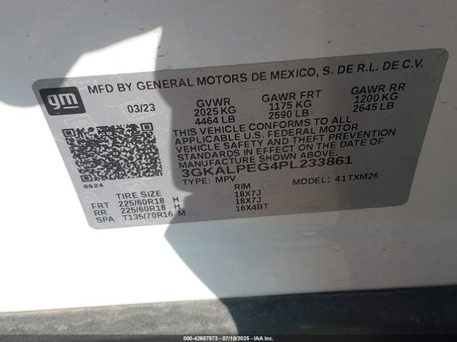 2023 GMC TERRAIN 3GKALPEG4PL233861 Photo 8