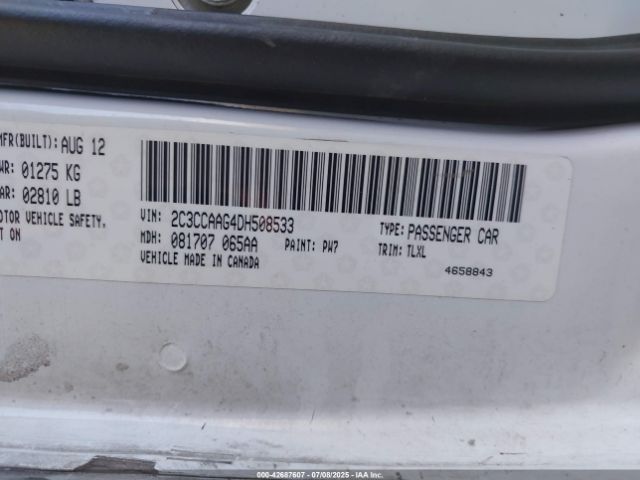 2013 CHRYSLER 300 2C3CCAAG4DH508533 Photo 8