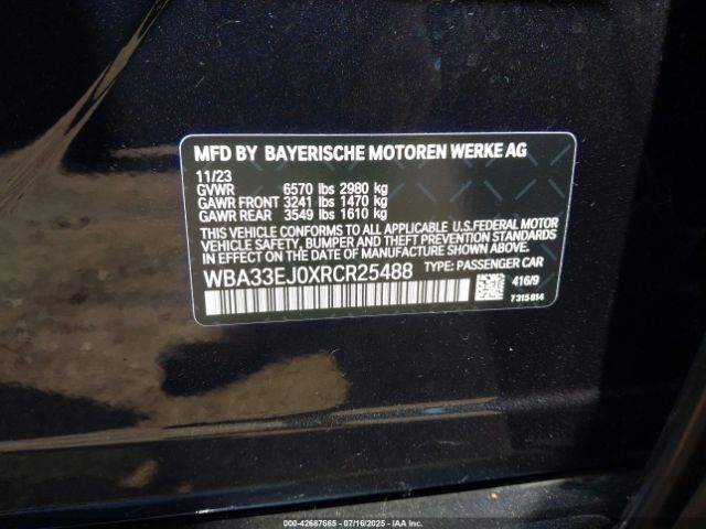 2024 BMW 760 WBA33EJ0XRCR25488 Photo 8