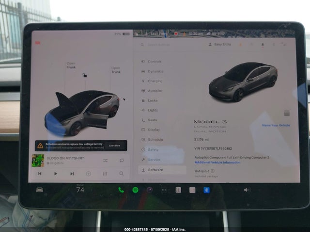 2020 TESLA MODEL 3 5YJ3E1EB7LF663182 Photo 6