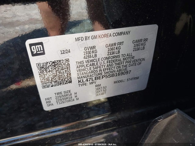 Buick lbp 2025 KL47LBEP5SB169097 Image 9