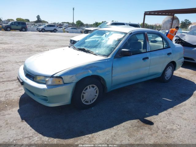 1997 MITSUBISHI MIRAGE JA3AY26A1VU011032 Photo 1
