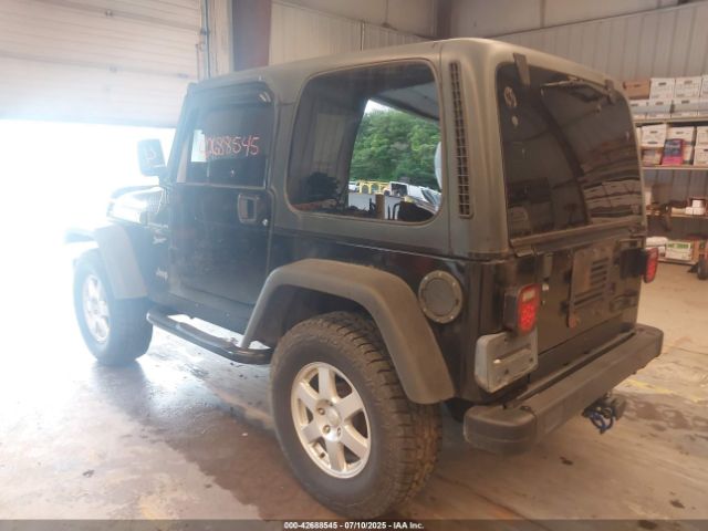 2001 JEEP WRANGLER 1J4FA49S91P341984 Photo 2