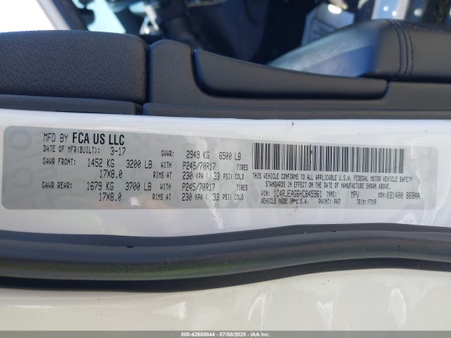 1C4RJEAG6HC845961 Jeep 2017