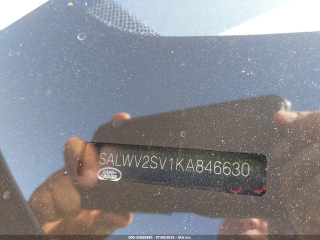 SALWV2SV1KA846630 Land Rover aj126