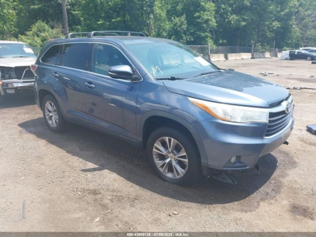 2015 TOYOTA HIGHLANDER 5TDZKRFH0FS117490