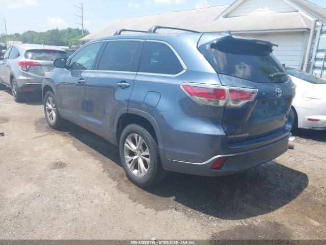 2015 TOYOTA HIGHLANDER 5TDZKRFH0FS117490 Photo 2