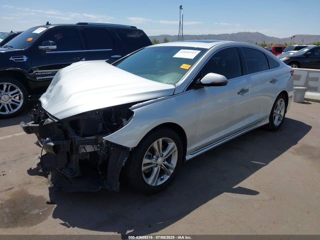 2018 Hyundai Sonata Sport მანქანა იყიდება აუქციონზე, vin: 5NPE34AF8JH668091, აუქციონის ნომერი: 42689315