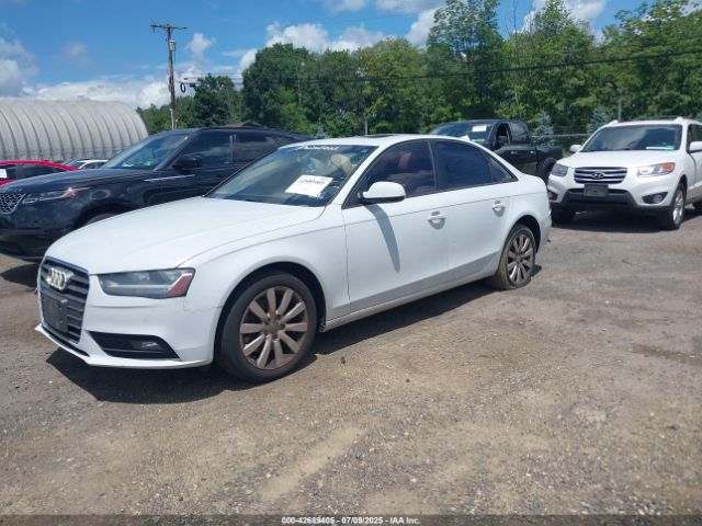 2013 AUDI A4 WAUBFAFL5DN032575 Photo 1