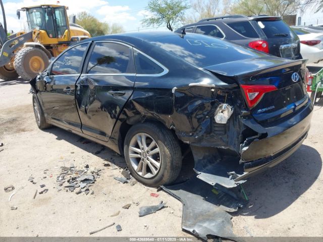 2016 HYUNDAI SONATA 5NPE24AF3GH340363 Photo 2