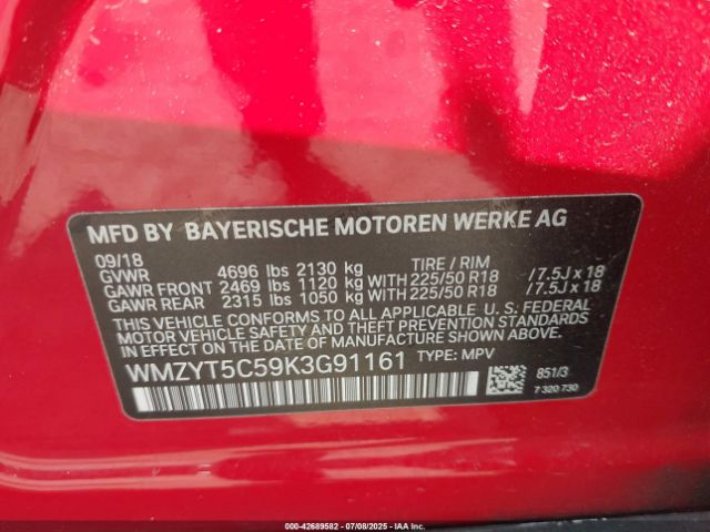 2019 MINI COUNTRYMAN WMZYT5C59K3G91161 Photo 8