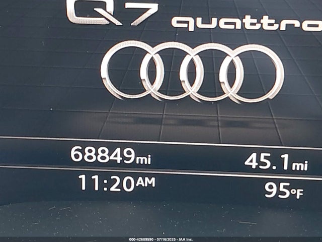 WA1VAAF71HD010516 Audi 2017