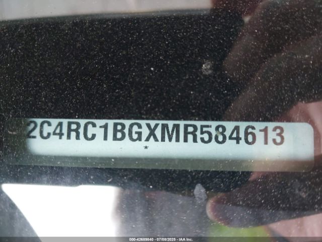 2021 CHRYSLER PACIFICA 2C4RC1BGXMR584613 Photo 8