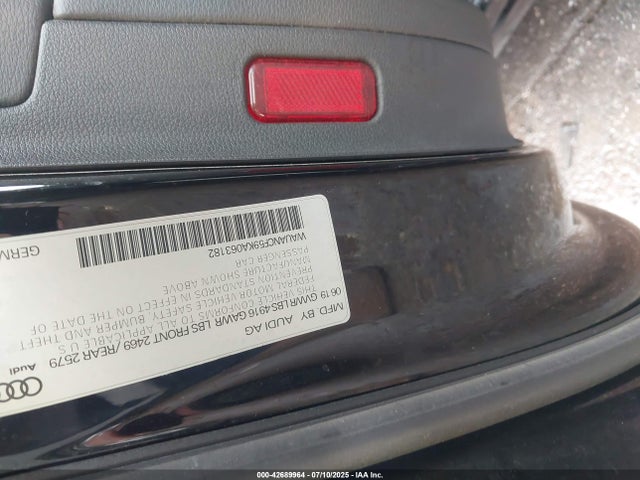 2019 AUDI A5 WAUANCF59KA063182 Photo 8