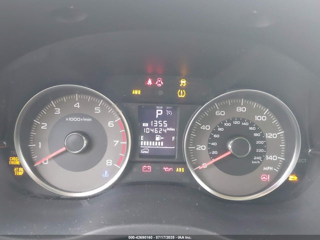 JF2SJAHC7EH425235 Subaru 2.5na u5