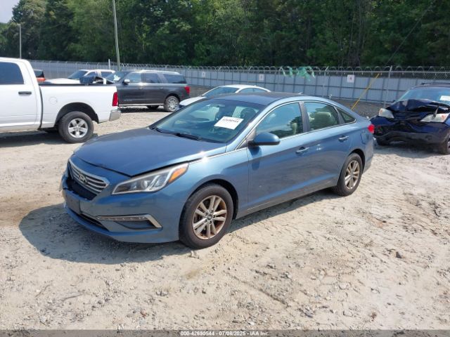 2015 HYUNDAI SONATA 5NPE24AF9FH121941 Photo 1