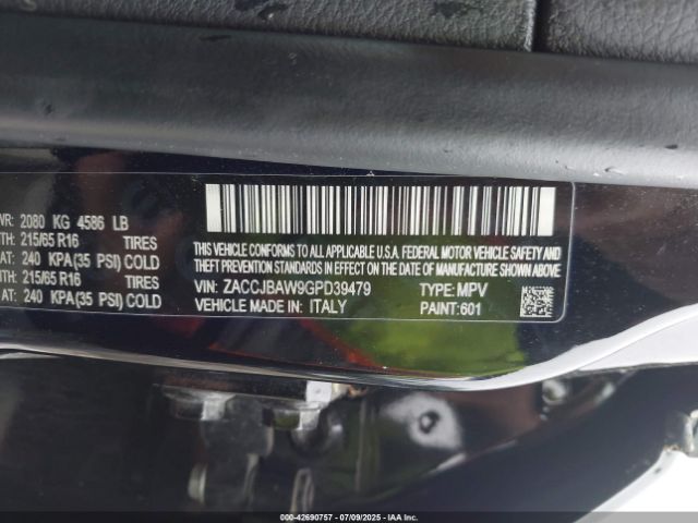 2016 JEEP RENEGADE ZACCJBAW9GPD39479 Photo 8