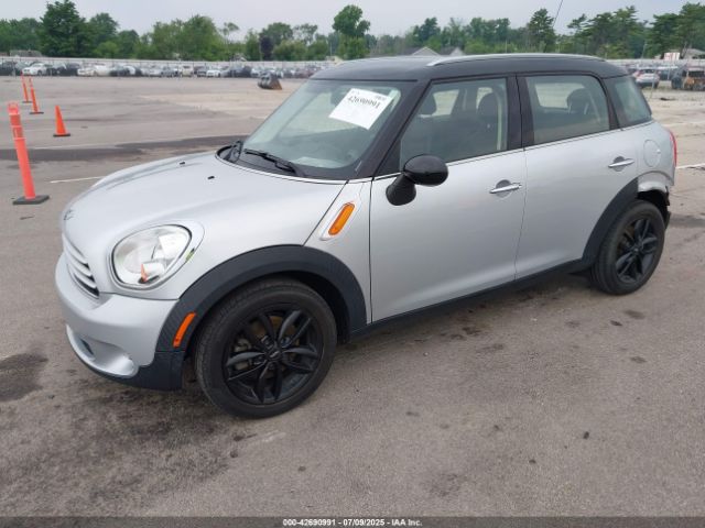 2012 MINI COOPER COUNTRYMAN WMWZB3C54CWM06887 Photo 1