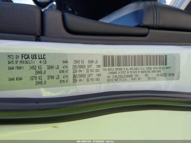 1C4RJEAG2JC404009 Jeep 2018