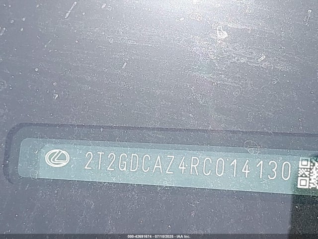 42691674 :رقم المزاد ، 2T2GDCAZ4RC014130 vin ، 2024 Lexus Nx 250 Premium مزاد بيع
