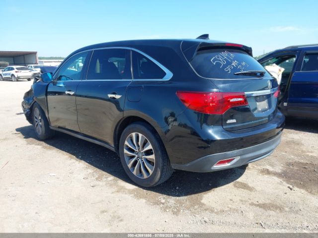 2016 ACURA MDX 5FRYD3H4XGB016507 Photo 2
