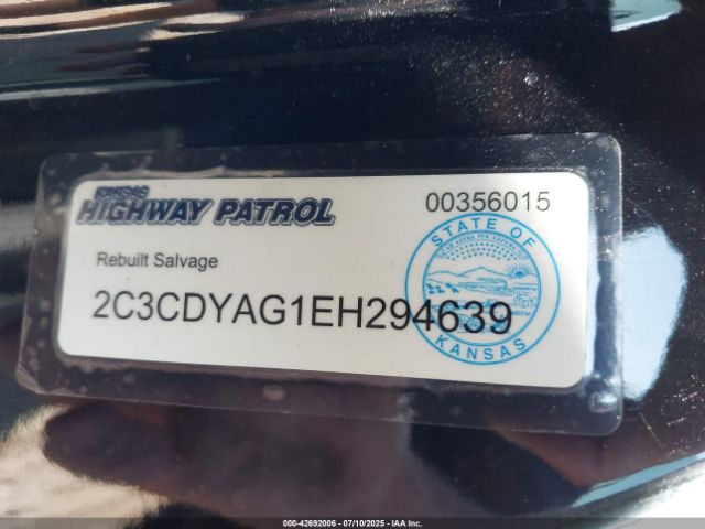 2014 DODGE CHALLENGER 2C3CDYAG1EH294639 Photo 8