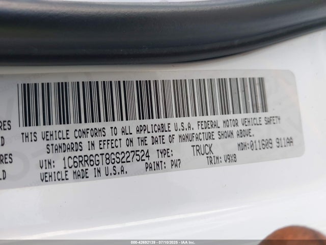1C6RR6GT8GS227524 RAM 1500