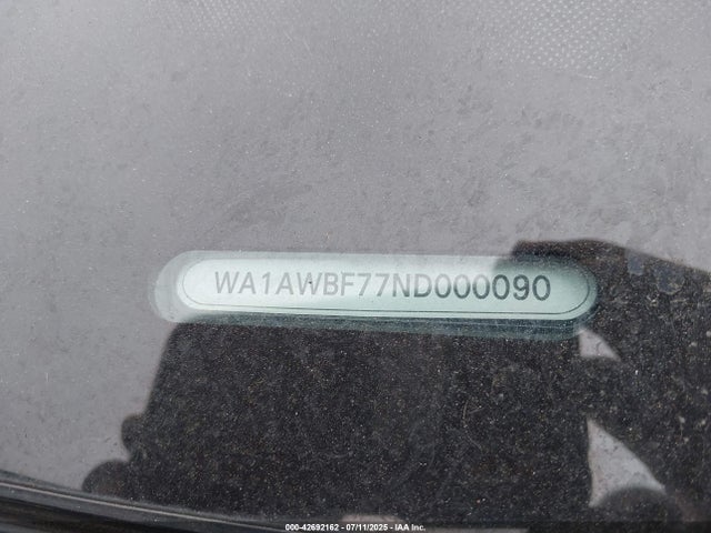 2022 AUDI SQ7 WA1AWBF77ND000090 Photo 8