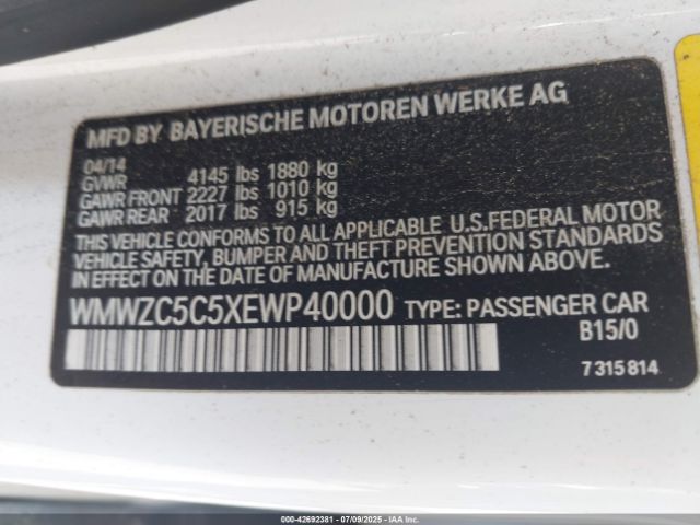 2014 MINI COUNTRYMAN WMWZC5C5XEWP40000 Photo 8