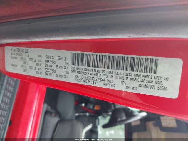 2016 JEEP WRANGLER 1C4AJWBG4GL273644 Photo 8