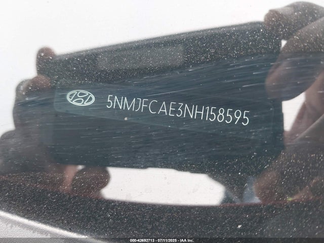 5NMJFCAE3NH158595 Hyundai gdi theta iii
