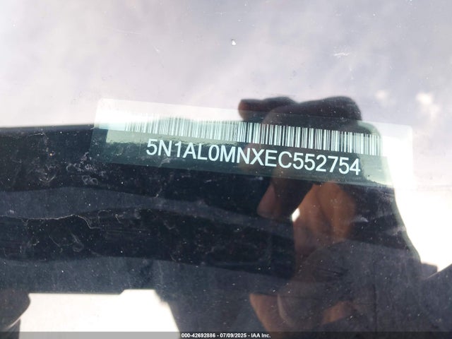 Infiniti QX60 2014 5N1AL0MNXEC552754 Image 9