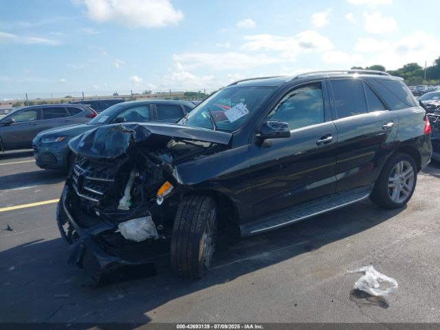 2014 MERCEDES-BENZ ML 350 4JGDA5JB8EA337539 Photo 1