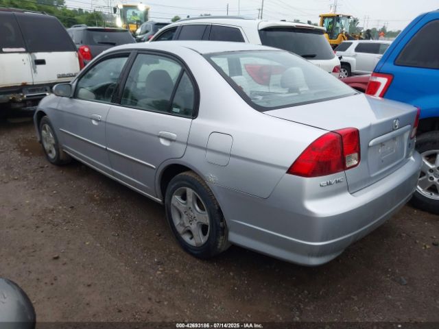 2004 HONDA CIVIC 1HGES267X4L011805 Photo 2
