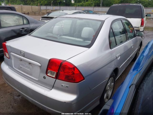 2004 HONDA CIVIC 1HGES267X4L011805 Photo 3